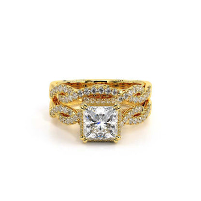 Verragio Halo Princess Engagement Ring