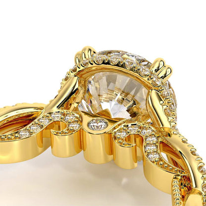 Verragio Halo Round Engagement Ring