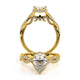 Verragio Halo Pear Engagement Ring