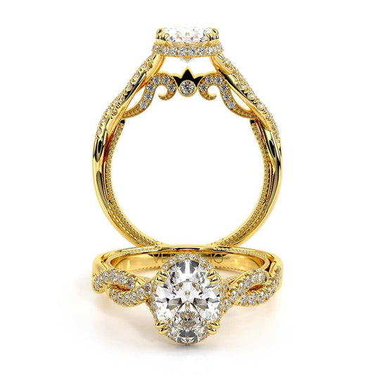 Verragio Halo Oval Engagement Ring