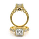 Verragio Halo Princess Engagement Ring
