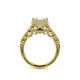 Verragio Halo Princess Engagement Ring