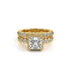 Verragio Halo Princess Engagement Ring