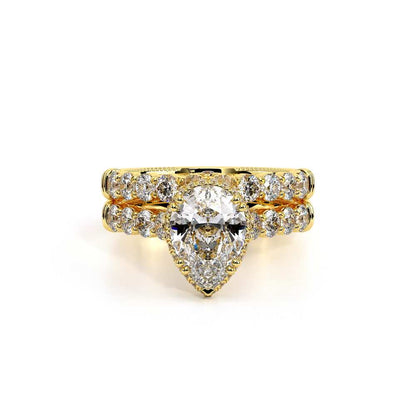 Verragio Halo Pear Engagement Ring
