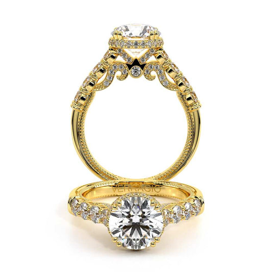 Verragio Halo Round Engagement Ring