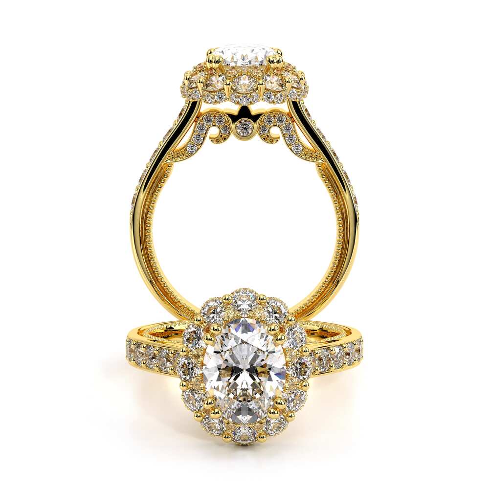 Verragio Halo Oval Engagement Ring