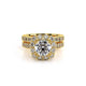 Verragio Halo Cushion Engagement Ring