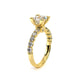 Verragio Solitaire Princess Engagement Ring