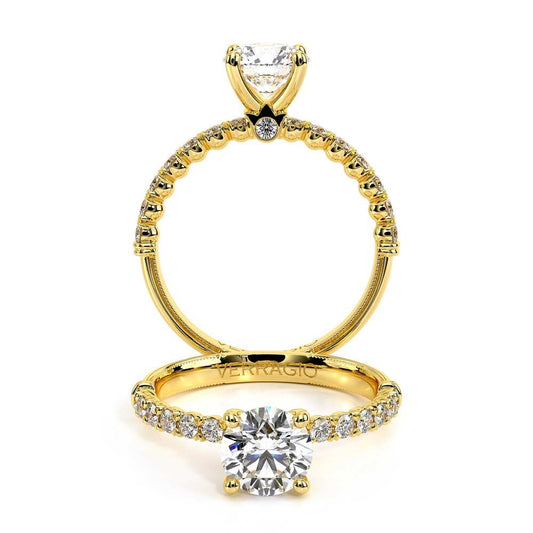 Verragio Pave Round Engagement Ring