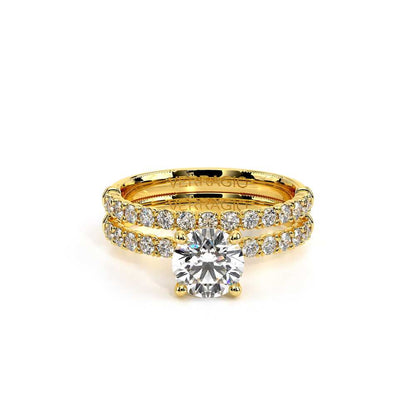 Verragio Pave Round Engagement Ring