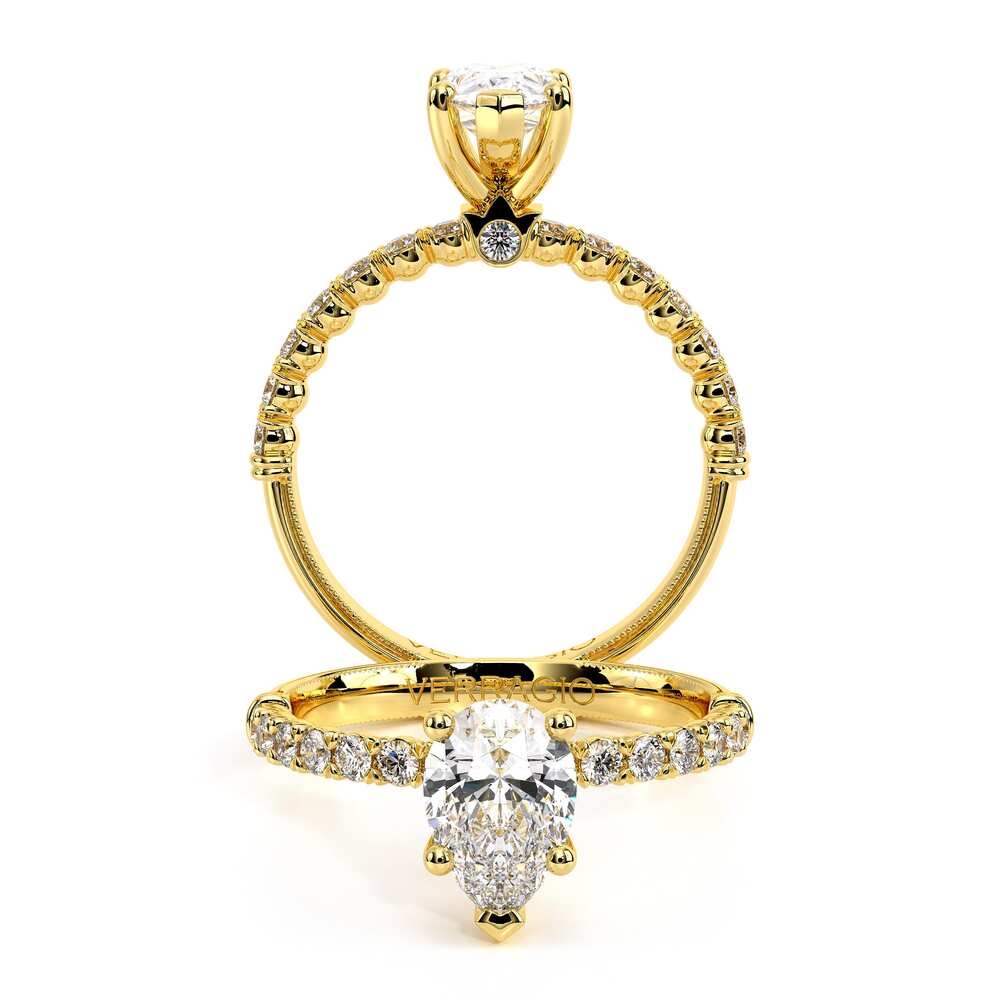 Verragio Solitaire Pear Engagement Ring