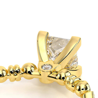 Verragio Solitaire Princess Engagement Ring