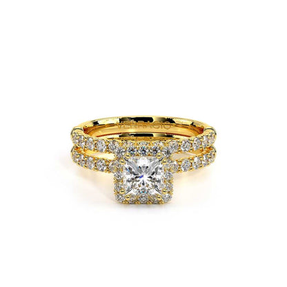 Verragio Halo Princess Engagement Ring