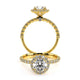 Verragio Halo Round Engagement Ring
