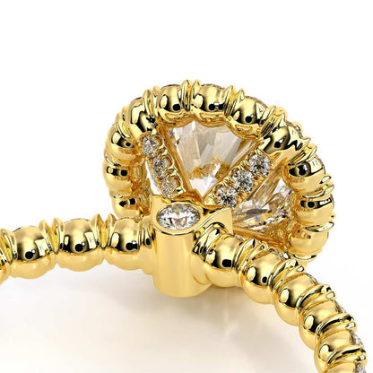 Verragio Halo Round Engagement Ring