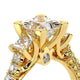 Verragio Three-Stone Princess Engagement Ring