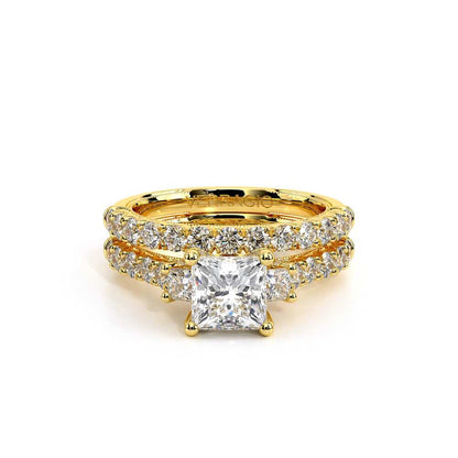 Verragio Three-Stone Princess Engagement Ring