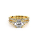 Verragio Three-Stone Round Engagement Ring