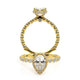 Verragio Pear Engagement Ring
