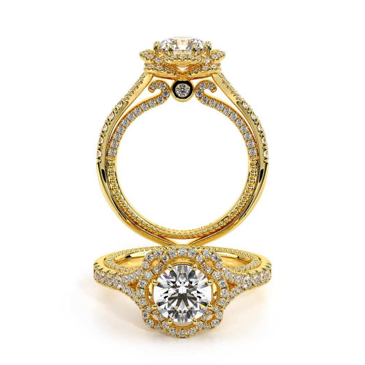 Verragio Halo Round Engagement Ring