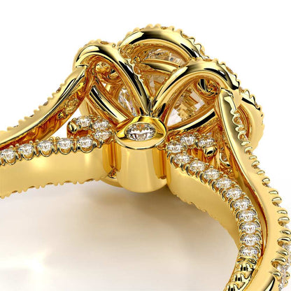 Verragio Halo Round Engagement Ring