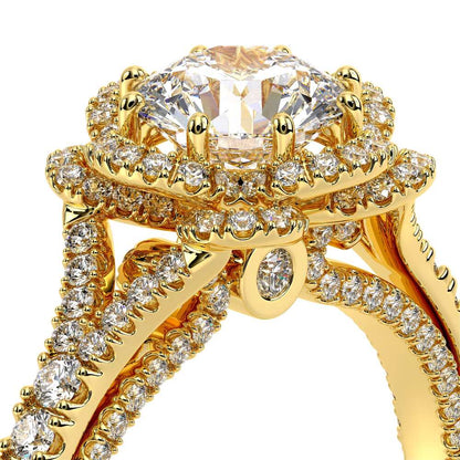 Verragio Halo Round Engagement Ring