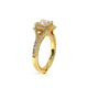 Verragio Halo Princess Engagement Ring