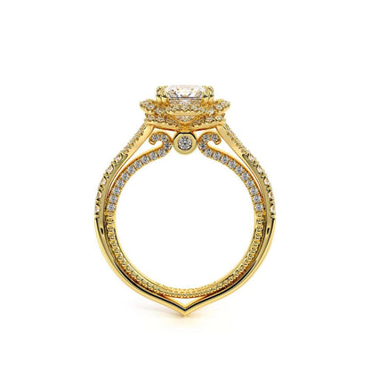 Verragio Halo Princess Engagement Ring
