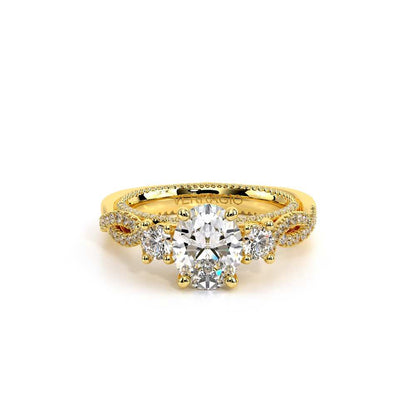 Verragio Three-Stone Oval Engagement Ring