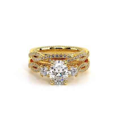 Verragio Three-Stone Oval Engagement Ring