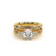 Verragio Three-Stone Oval Engagement Ring