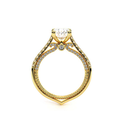Verragio Pave Oval Engagement Ring