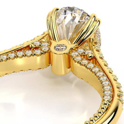 Verragio Pave Oval Engagement Ring