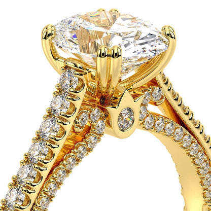 Verragio Pave Oval Engagement Ring