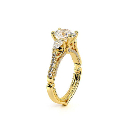 Verragio Three-Stone Oval Engagement Ring