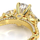 Verragio Three-Stone Oval Engagement Ring
