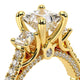 Verragio Three-Stone Princess Engagement Ring