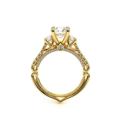 Verragio Three-Stone Round Engagement Ring