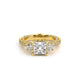 Verragio Three-Stone Princess Engagement Ring