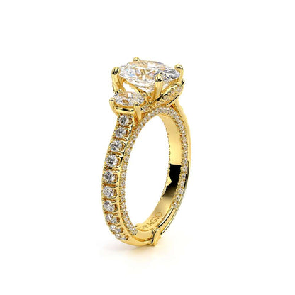 Verragio Three-Stone Oval Engagement Ring