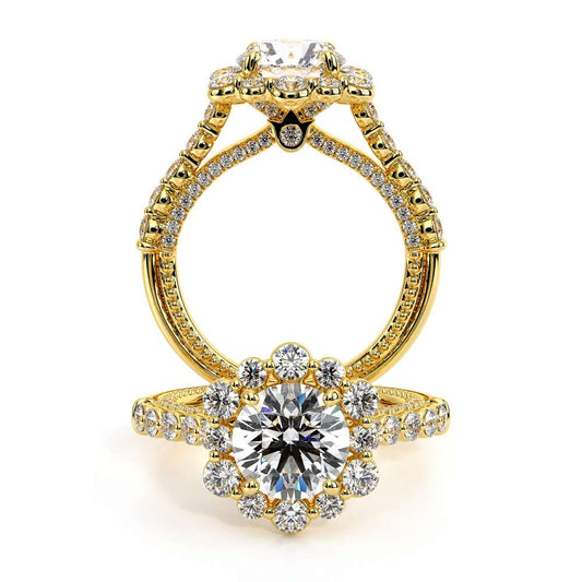 Verragio Halo Round Engagement Ring