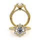 Verragio Halo Round Engagement Ring