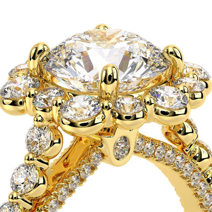 Verragio Halo Round Engagement Ring