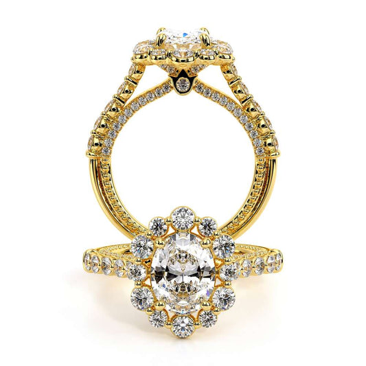 Verragio Halo Oval Engagement Ring