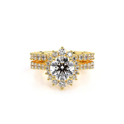 Verragio Halo Round Engagement Ring