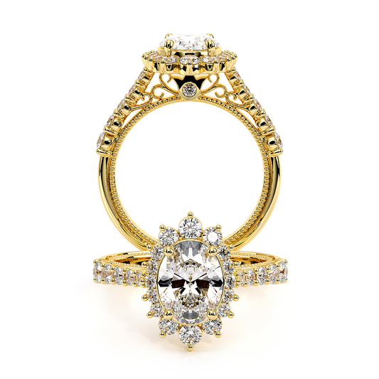Verragio Halo Oval Engagement Ring