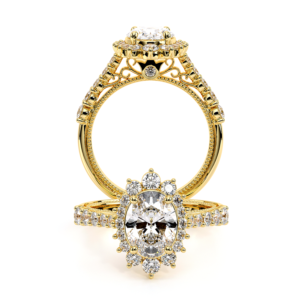 Verragio Halo Oval Engagement Ring