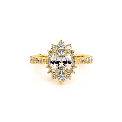 Verragio Halo Oval Engagement Ring