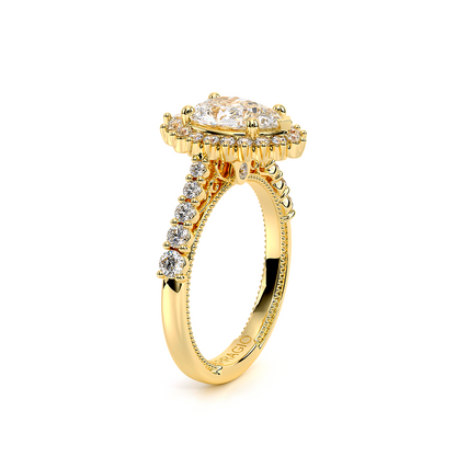 Verragio Halo Pear Engagement Ring