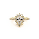 Verragio Halo Pear Engagement Ring